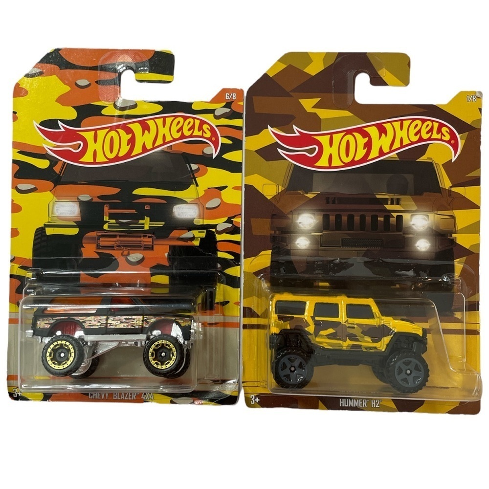 Hot Wheels Chevy Blazer and Hummer. New in Box
